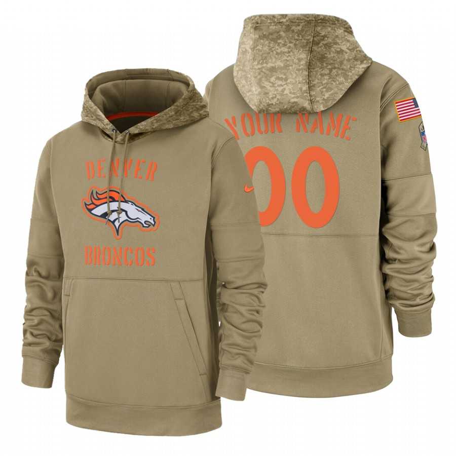 Denver Broncos Customized Nike Tan Salute To Service Name & Number Sideline Therma Pullover Hoodie,We sell and wholesale Denver Broncos Customized Nike Tan Salute To Service Name & Number Sideline Therma Pullover Hoodie on line form chian!
